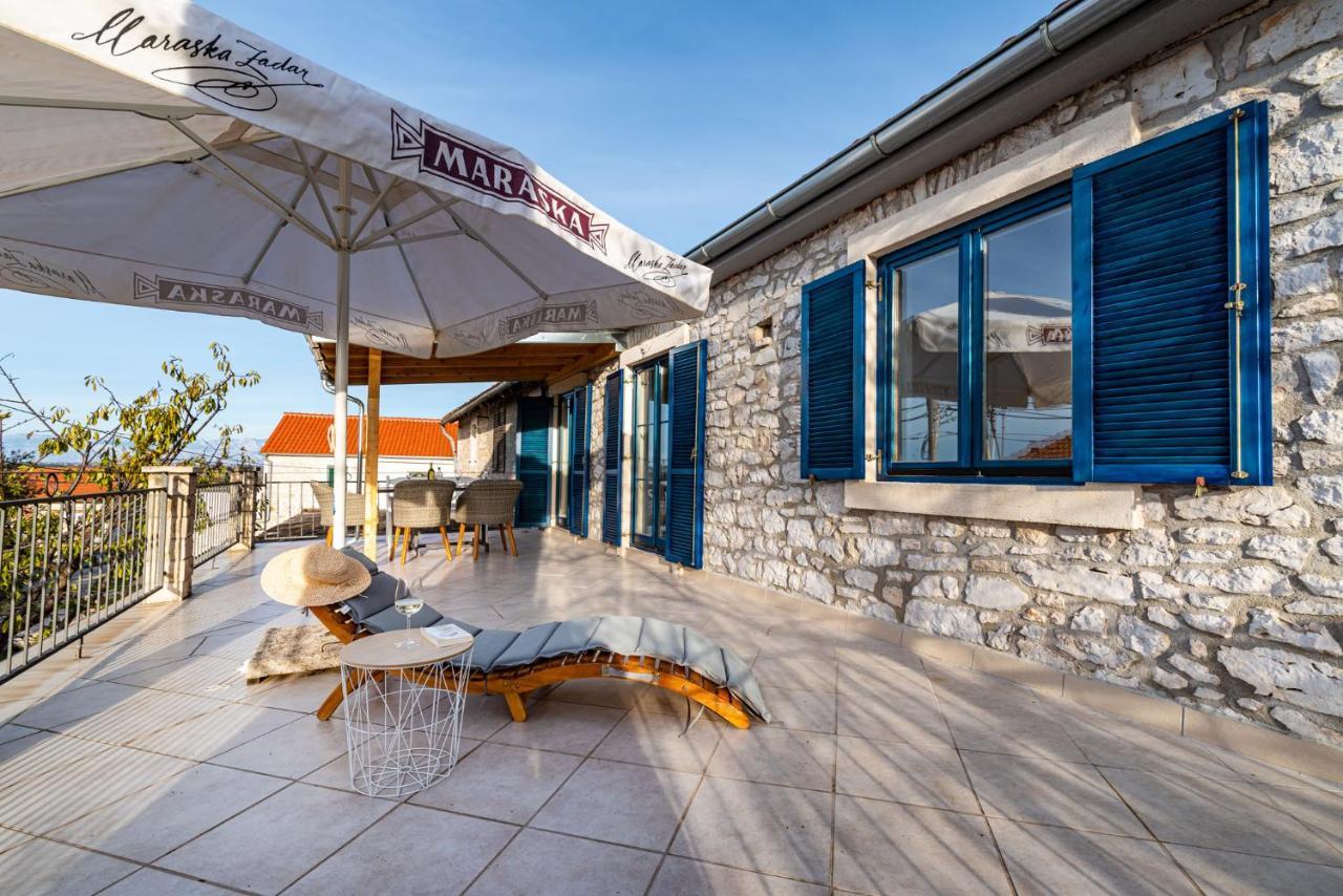 Ferienhaus Kuca Marija - Traditionelles Steinhaus Bei Zadar Debeljak Екстер'єр фото